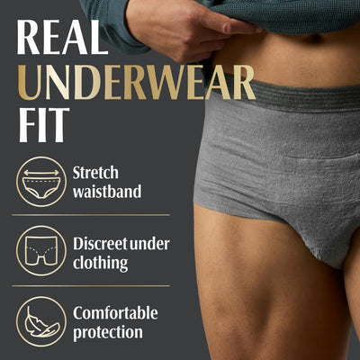 Depend size comparison flat lay showing S/M dimensions for correct fit