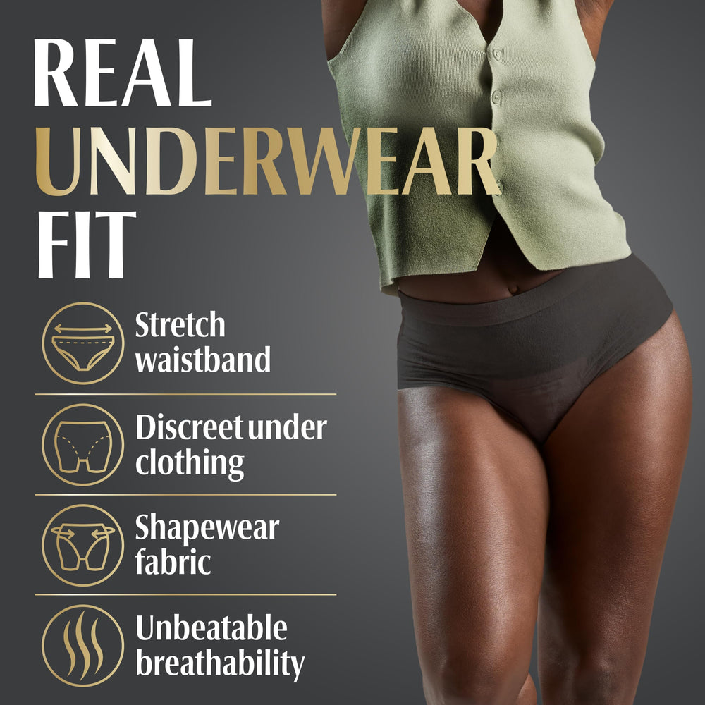 Depend Silhouette paquete de 56 unidades ideal para reposición