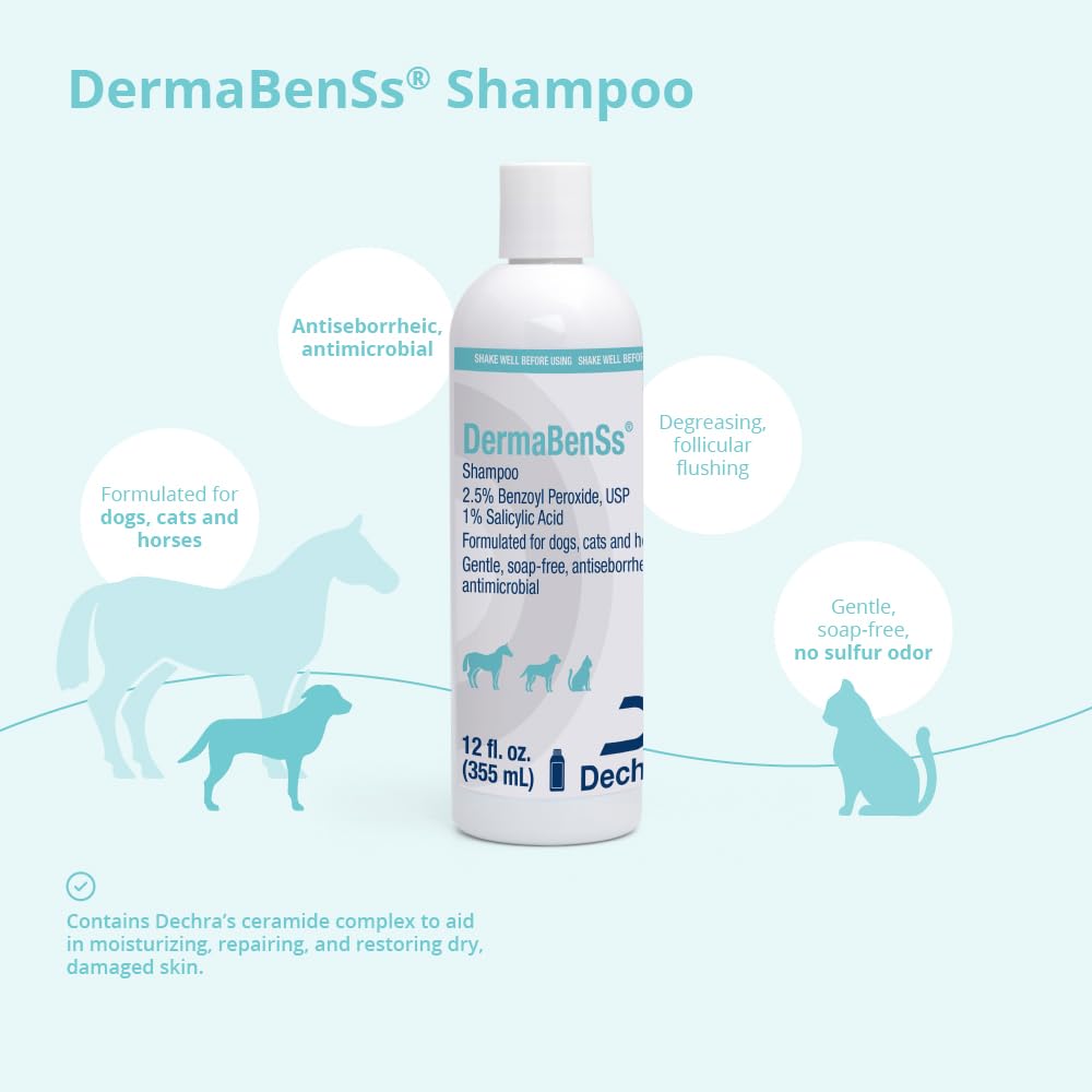 DermaBenSs aplicado en cuello de gato para limpieza delicada y protección dérmica
