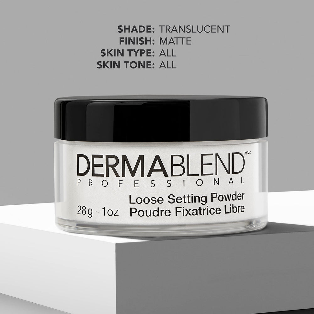 Dermablend targeted under-eye application to reduce creasing and blur pores
