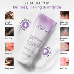 DERMAdoctor aplicando en rostro con manos para limpieza suave diaria