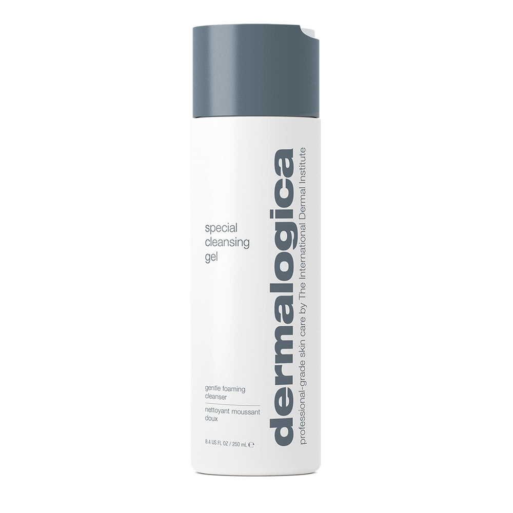 Dermalogica frasco frontal mostrando presentación y volumen del limpiador