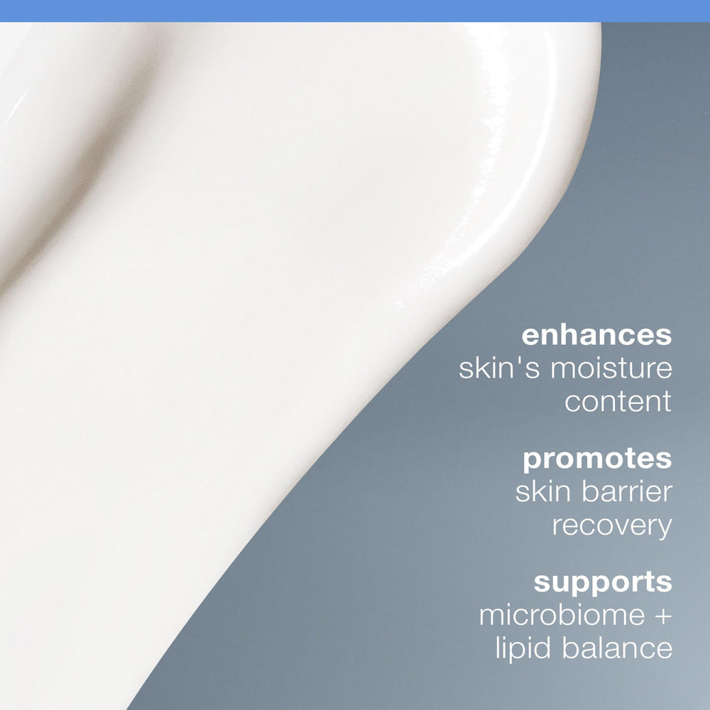 Dermalogica textura cremosa en primer plano que hidrata intensamente