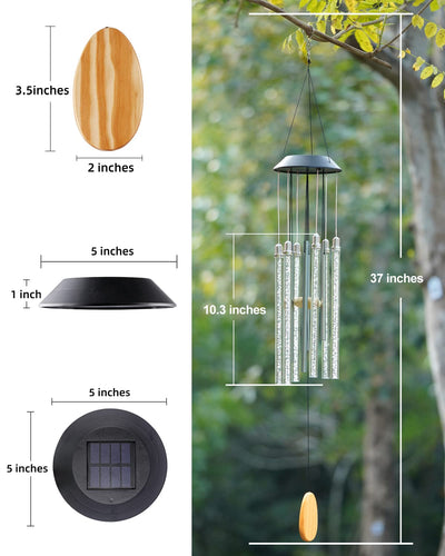 DesGully solar panel top view demonstrating easy sun charging for eight-hour light