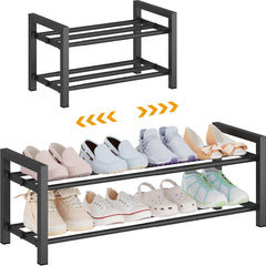 Detsuk vista frontal del zapatero ensamblado mostrando orden y accesibilidad