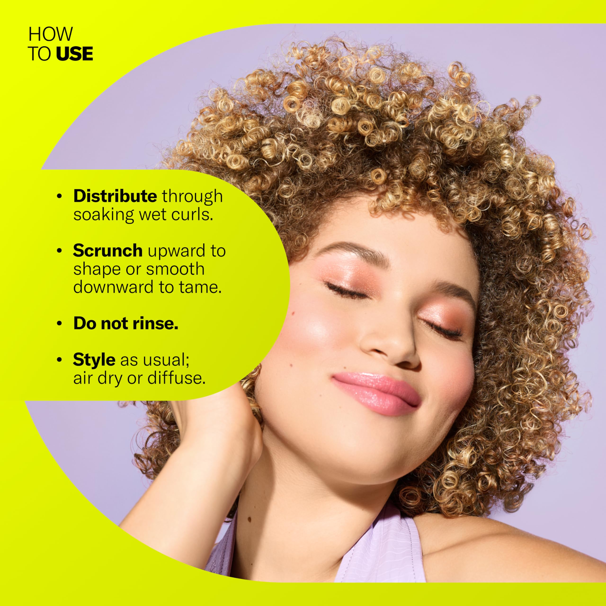 DevaCurl aplicación sobre cabello húmedo para definición y agrupado