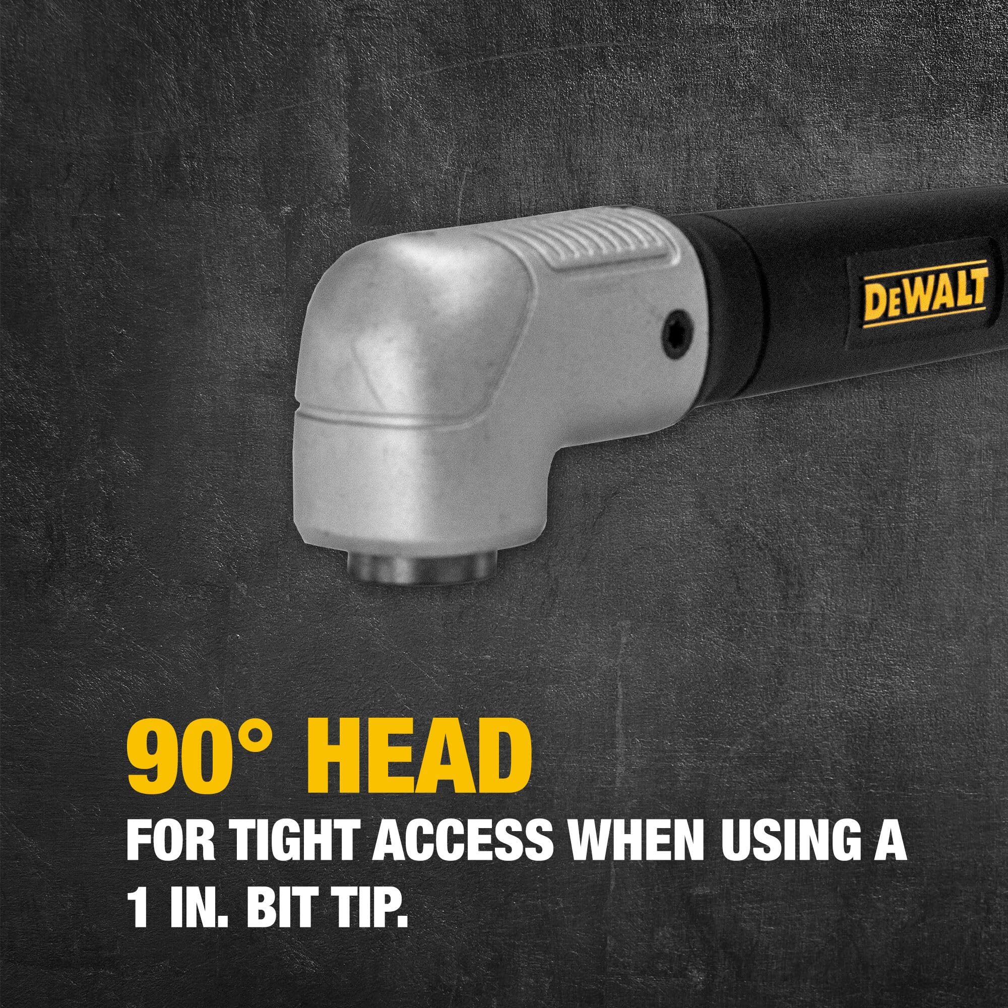 DEWALT adapter mounted on impact driver demonstrating compatibility and convenience