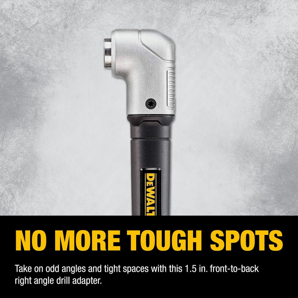 DEWALT image of bit insertion showing easy installation and secure bit engagement
