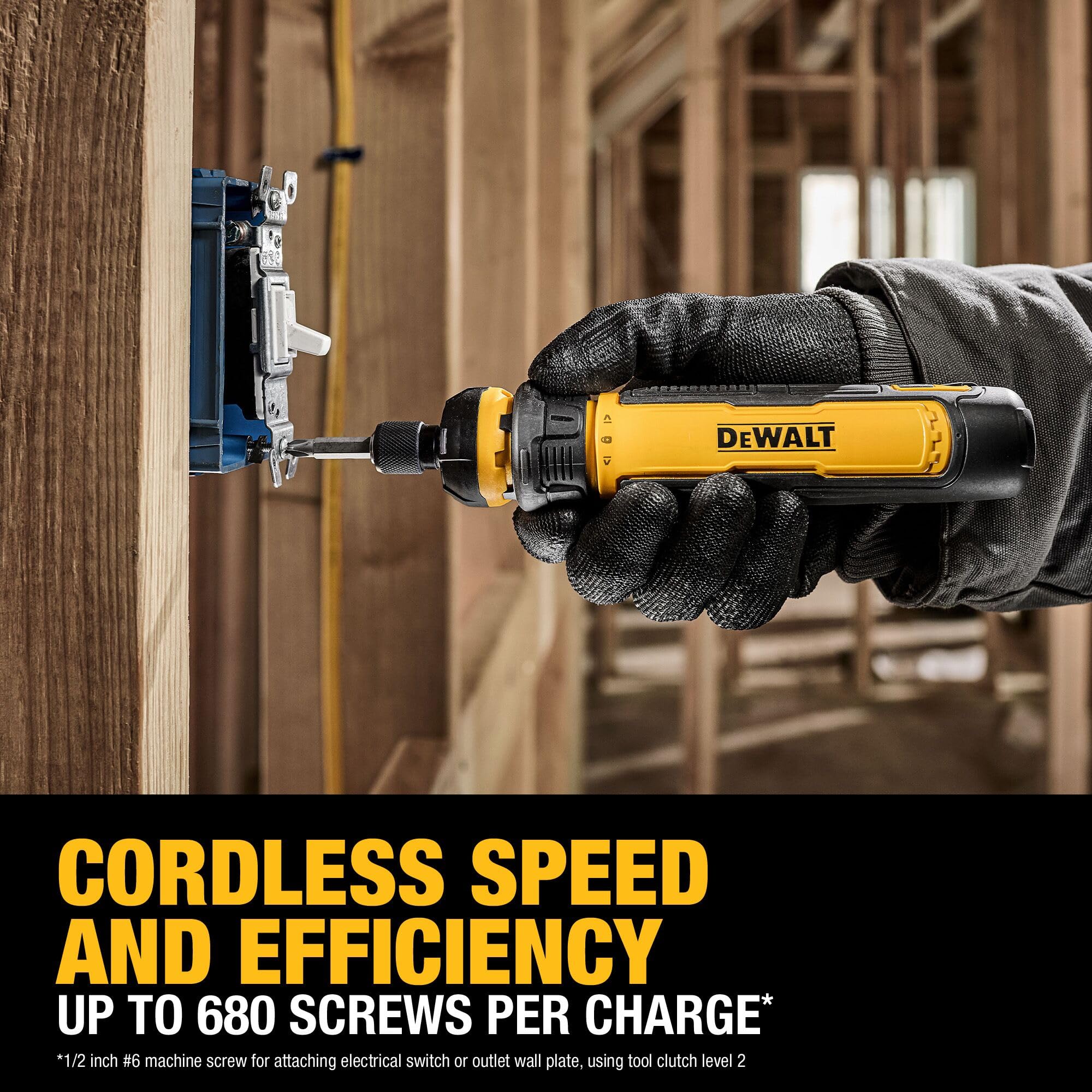 DEWALT bit set and quick-load collet detail for secure bit retention and fast swaps
