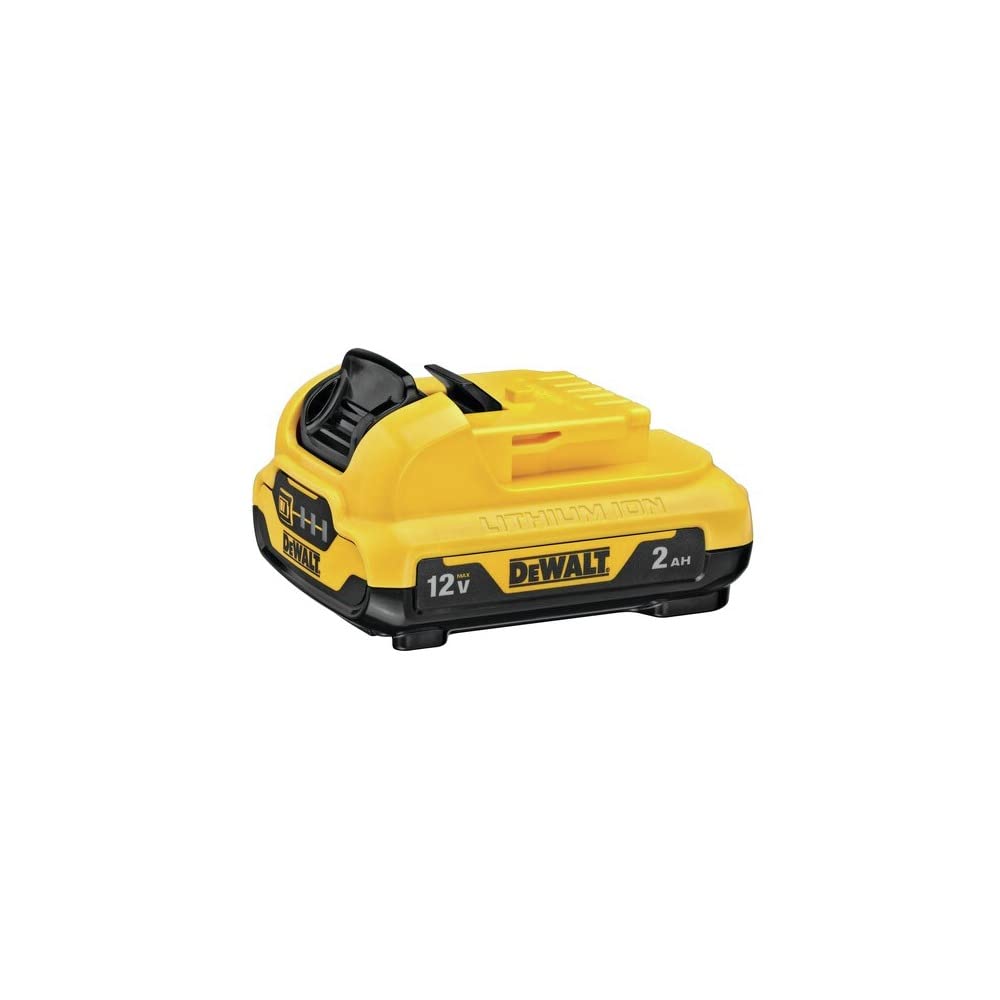 DEWALT DCB122 detalle de terminales seguro y duradero para conexión estable