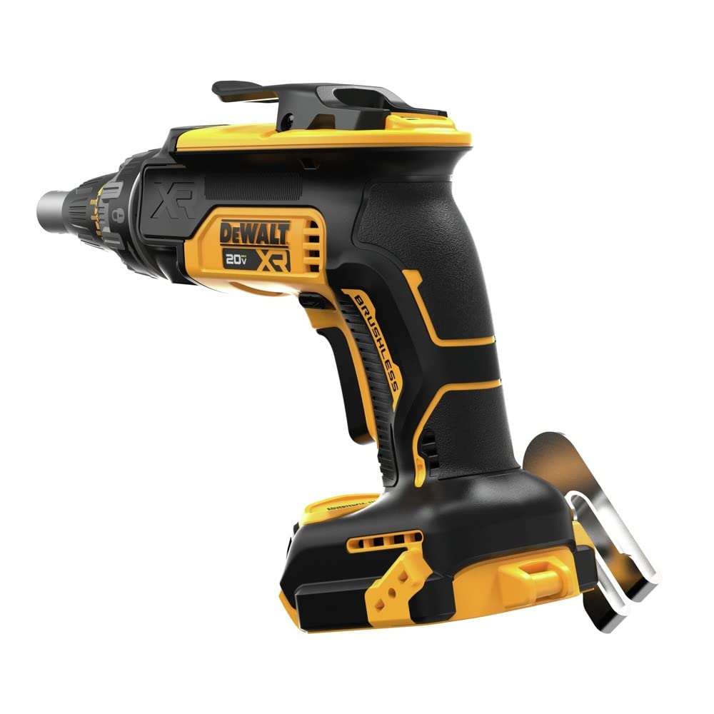 DEWALT DCF630B next to 20V Max battery for size and scale reference