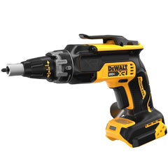 DEWALT DCF630B wide upper grip flange detail for secure thumb and forefinger placement