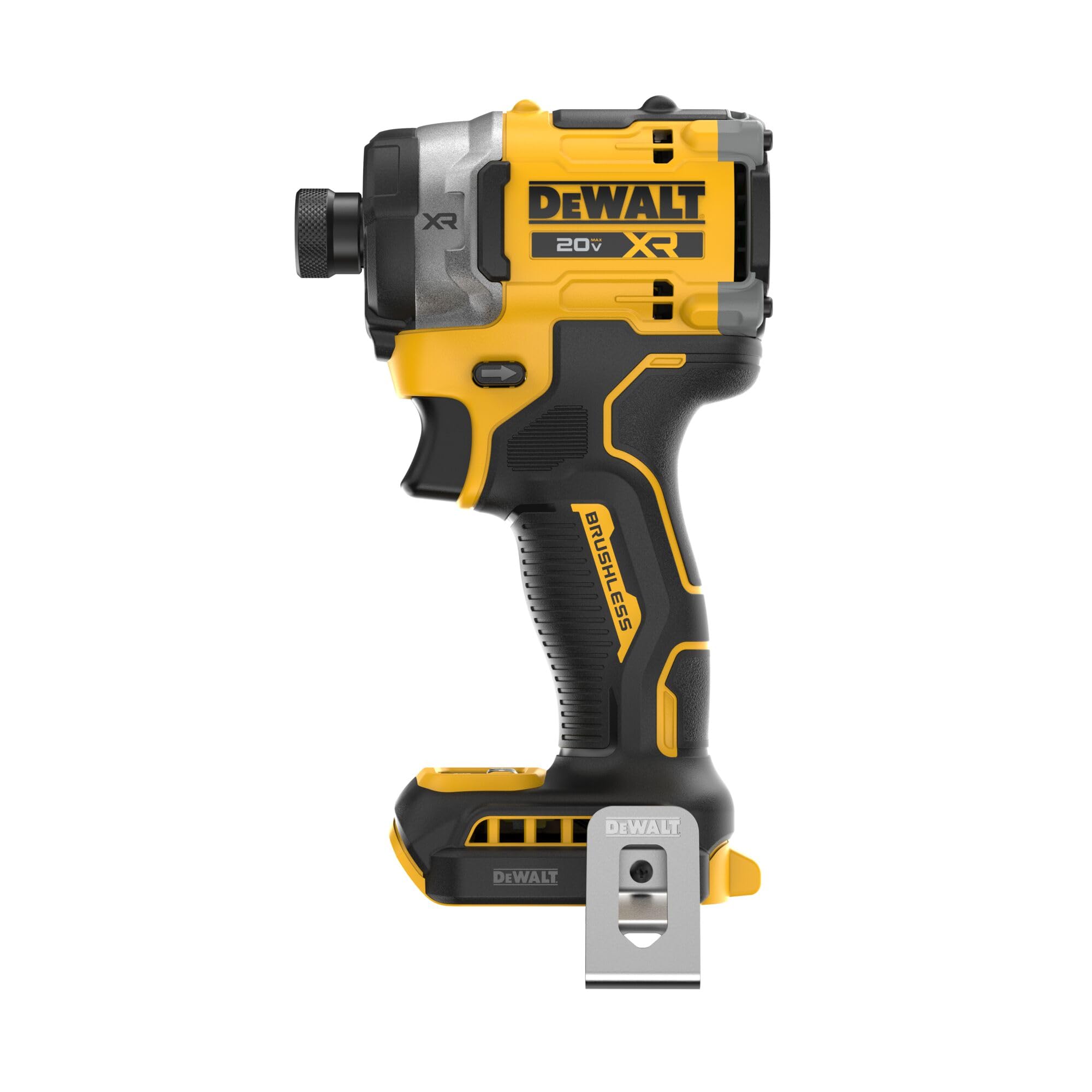 DEWALT DCF860B side profile highlighting balance and improved control
