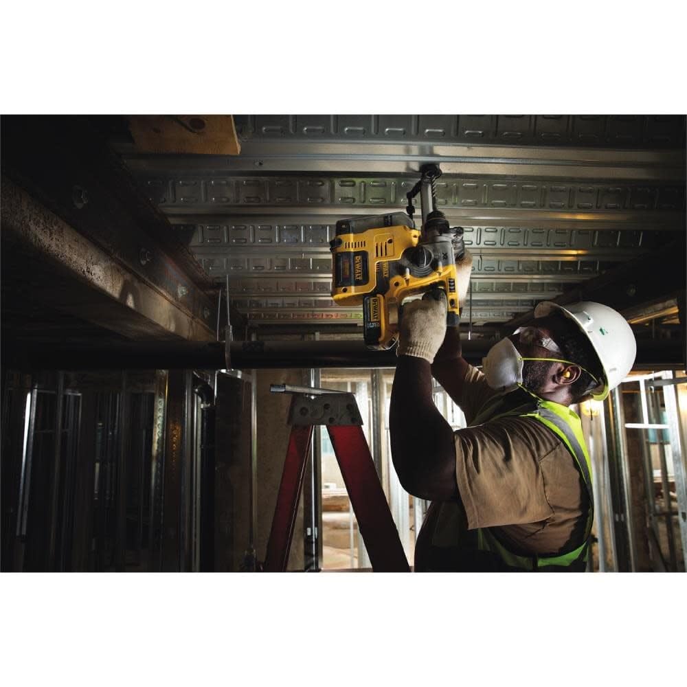 DEWALT DCH273B detalle del mecanismo SDS mostrando durabilidad y eficiencia