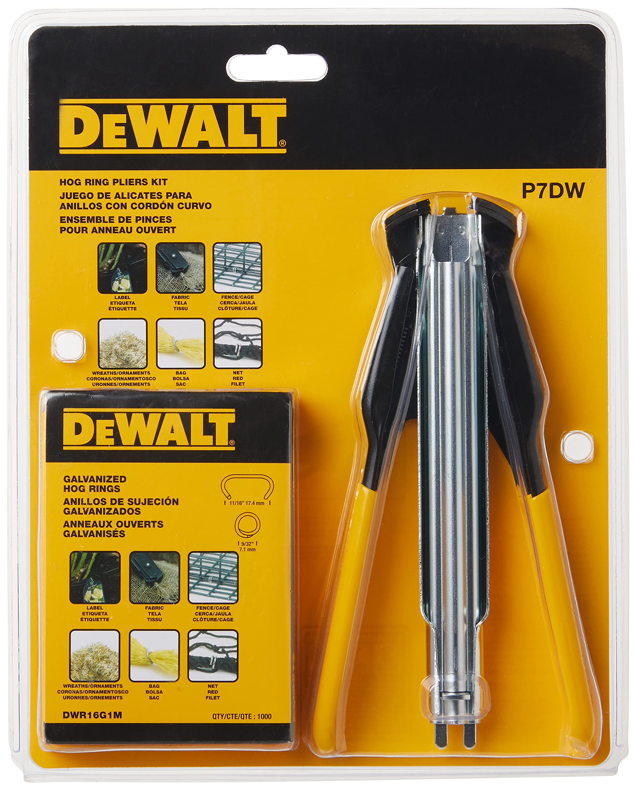 Detalle DEWALT de componentes de acero endurecido mostrando durabilidad