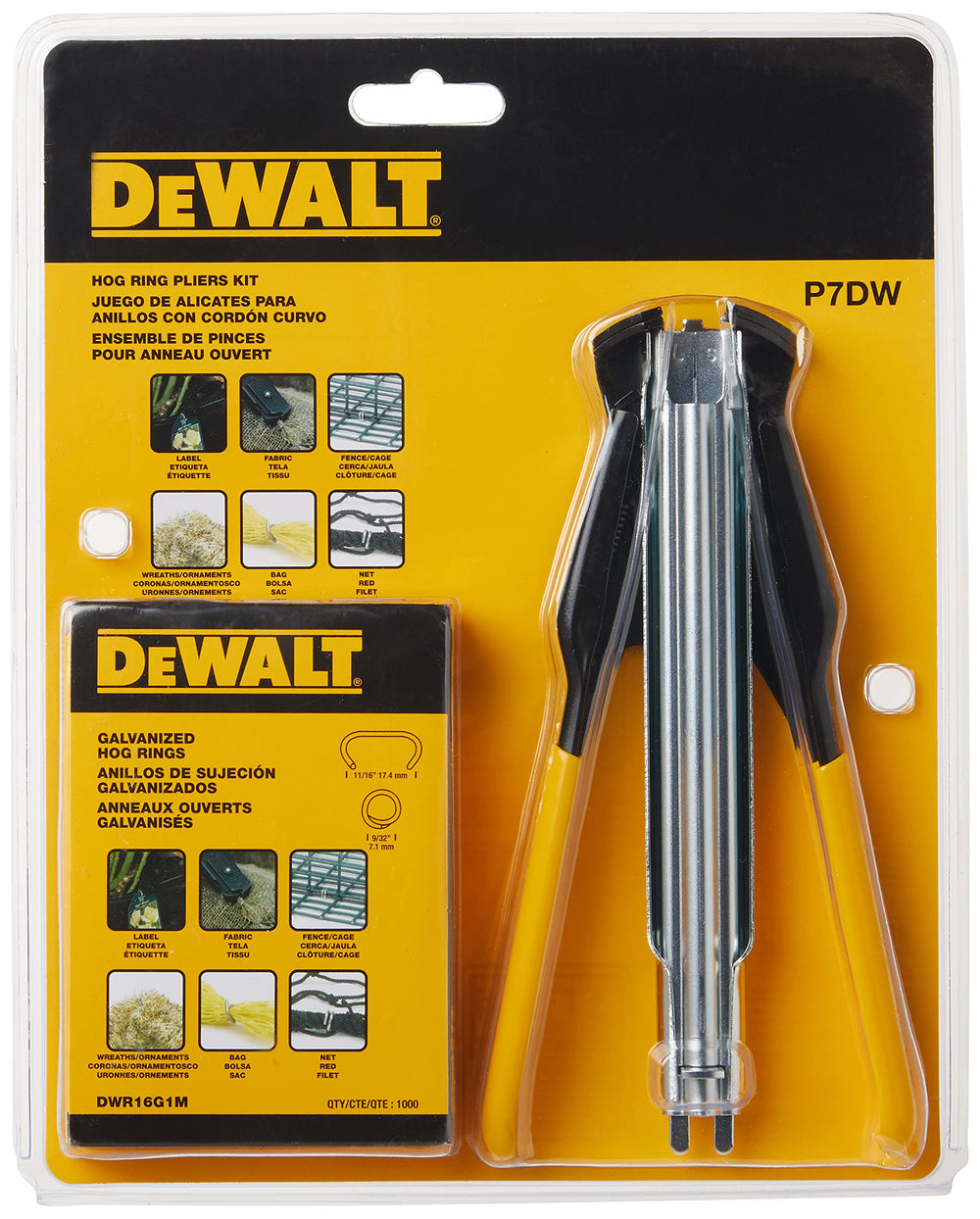 Detalle DEWALT de componentes de acero endurecido mostrando durabilidad