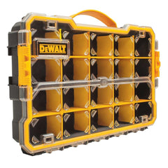 DEWALT primer plano de divisores removibles mostrando personalización práctica