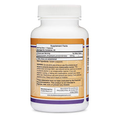 DHM Depot closeup of capsule texture and 300mg per capsule information