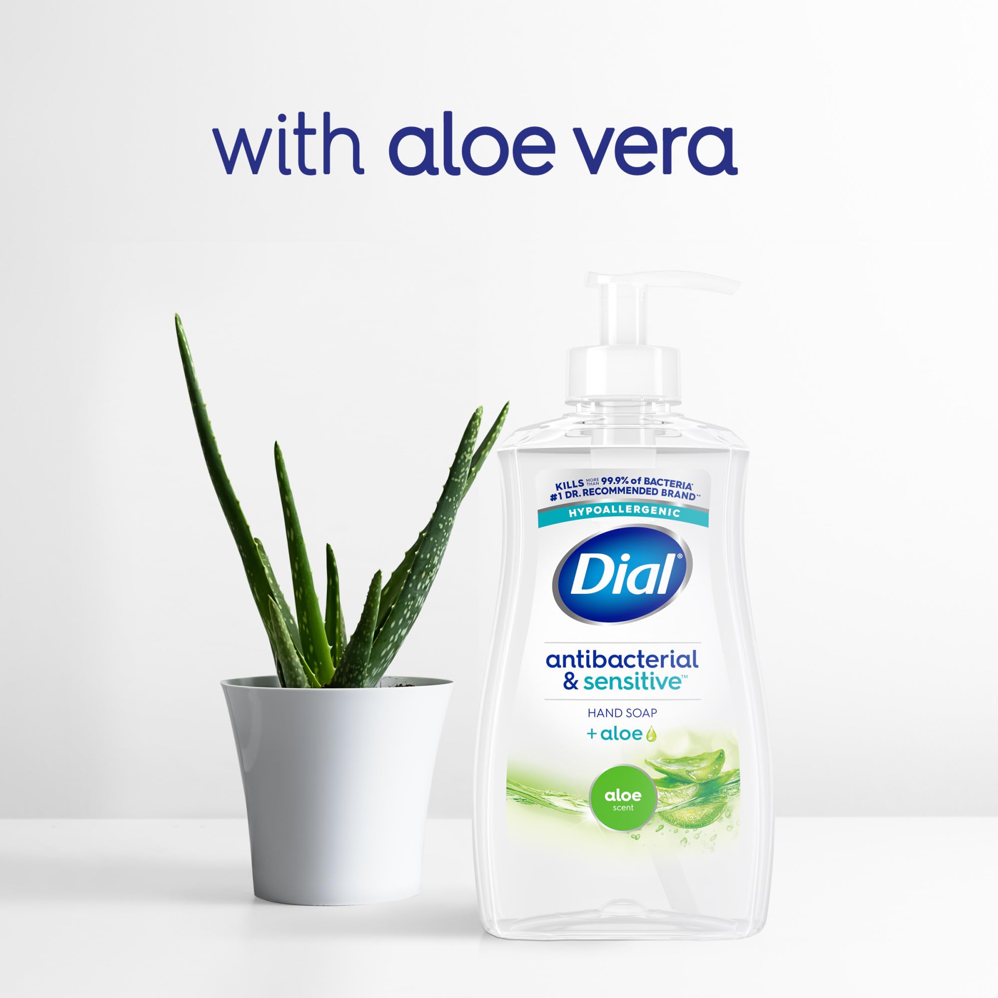 Dial producto en contexto de baño que transmite frescura y limpieza