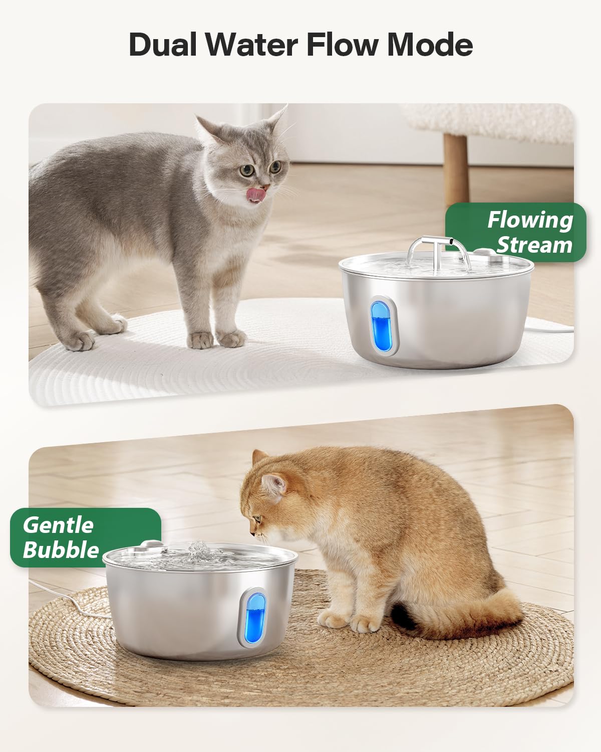 DIANU superficie acero 304 resistente que evita olores y manchas