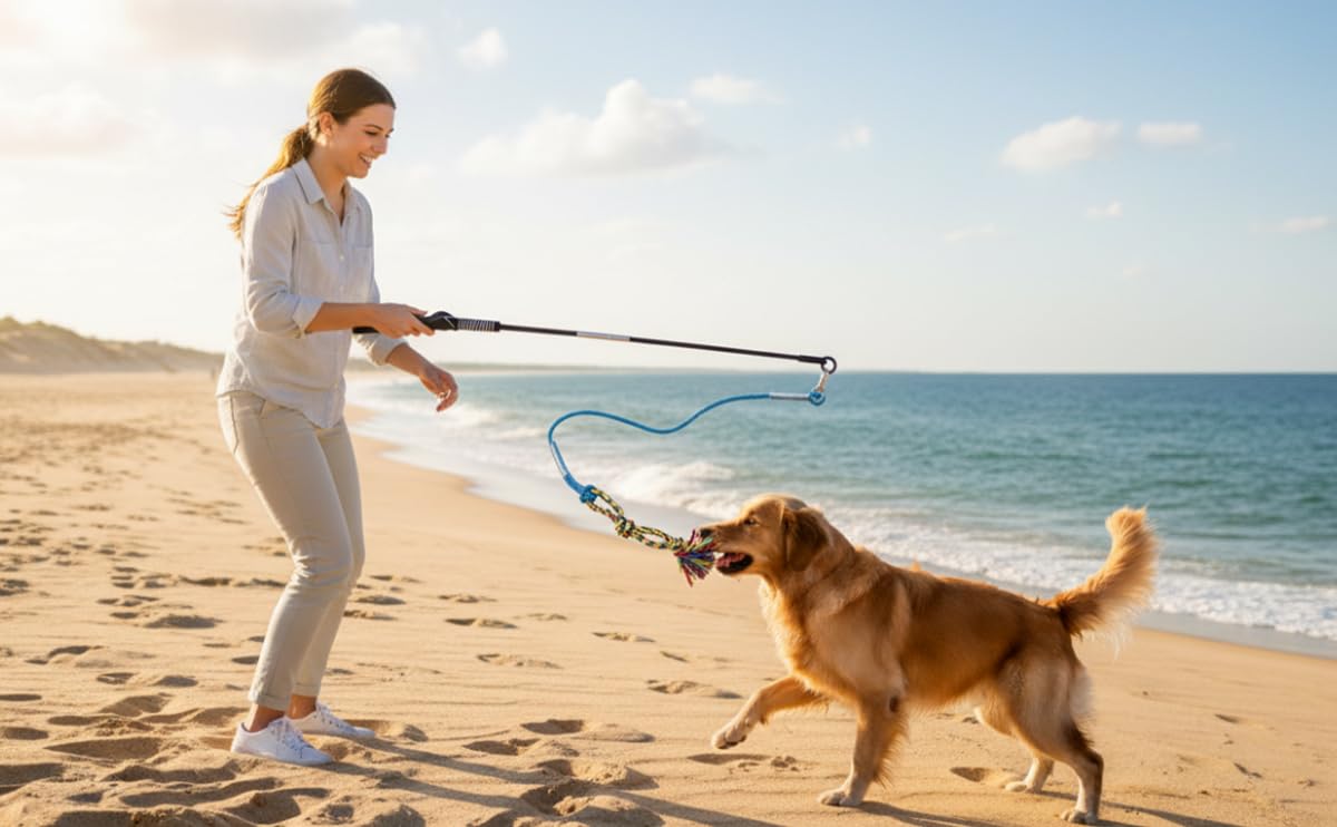 DIBBATU mosquetón giratorio que evita enredos y aumenta la durabilidad