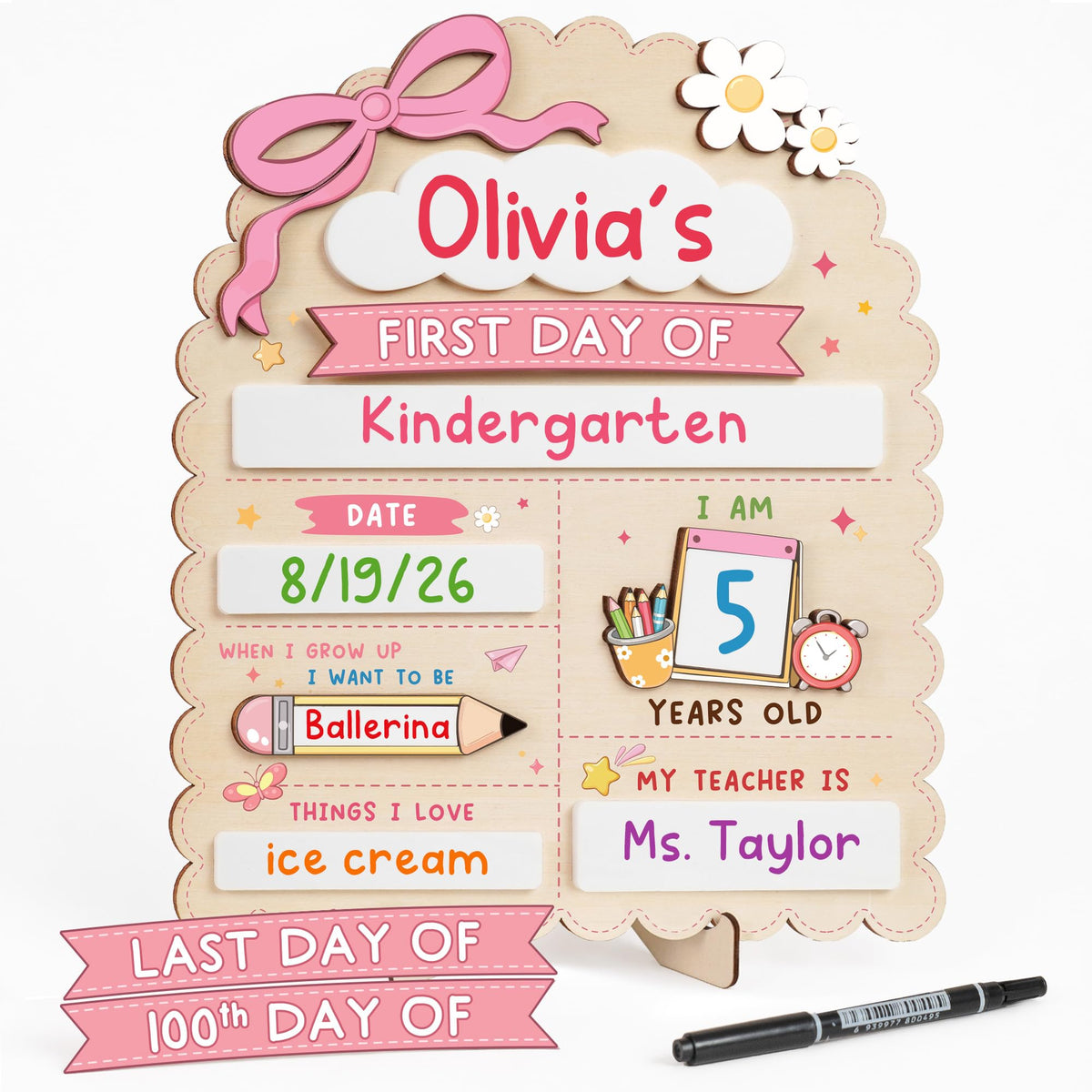 DIBOSERI front sign pink showing cheerful design and photo-ready look