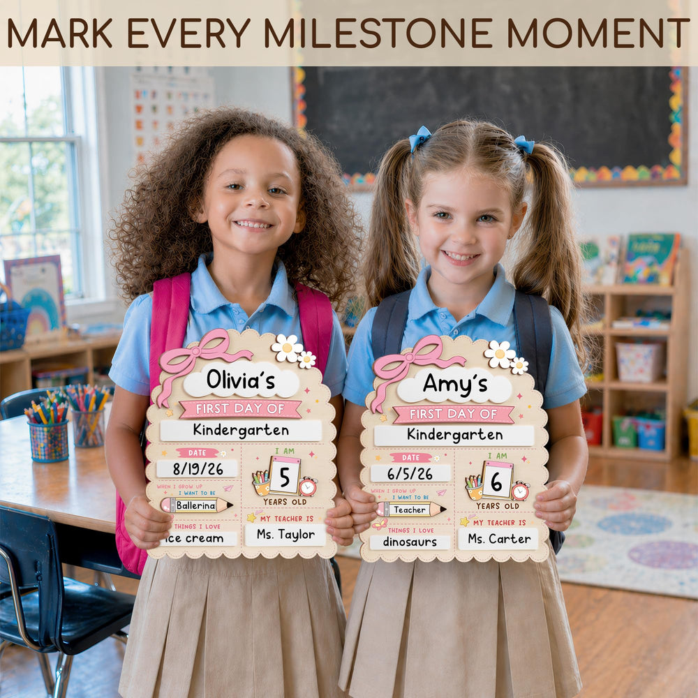 DIBOSERI staged first day photo illustrating keepsake-ready milestone capture