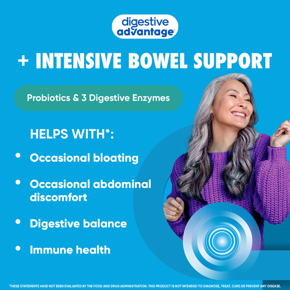 Detalle de una cápsula Digestive Advantage revela textura y calidad visible
