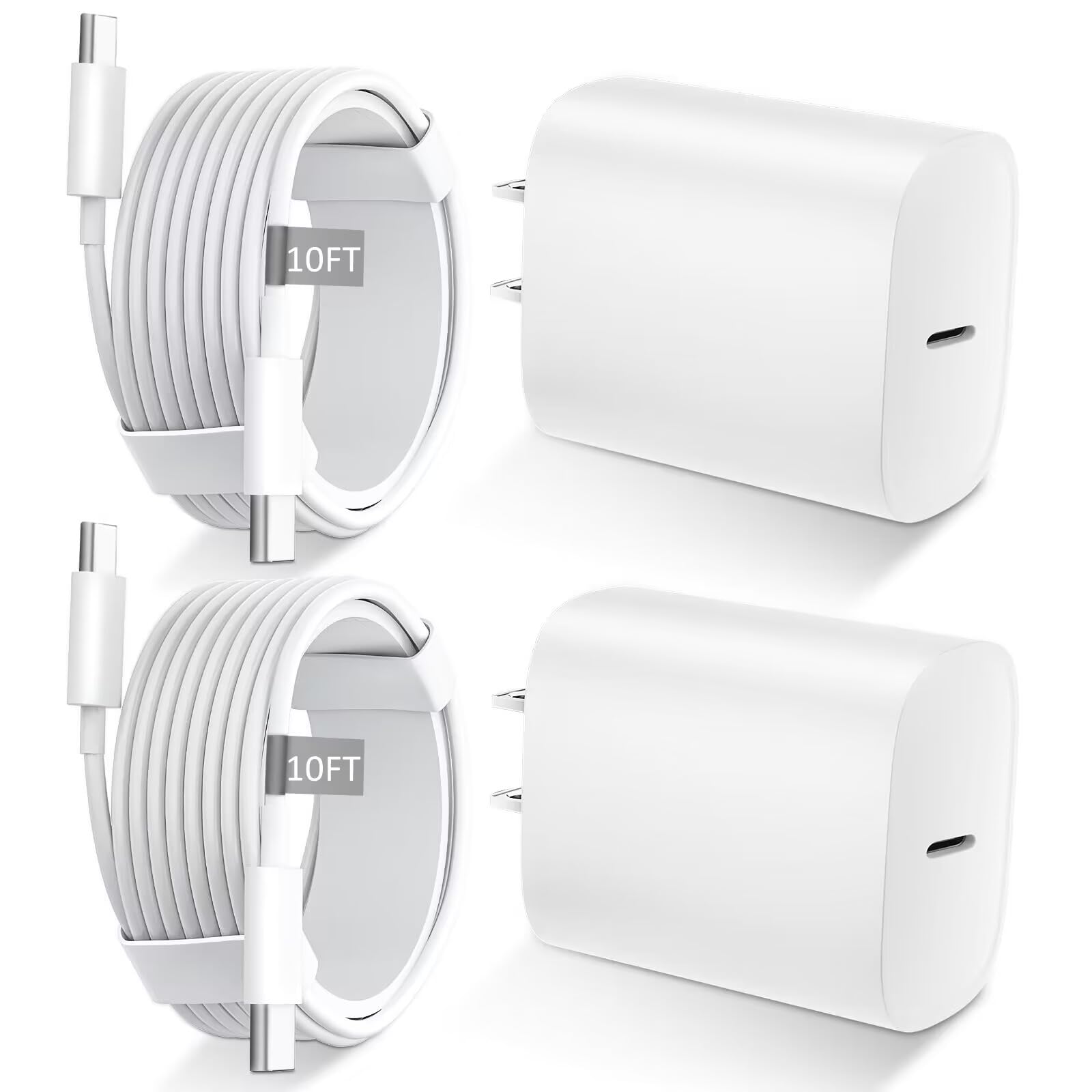 DiHines cargador 20W frontal mostrando puerto USB-C para carga rápida