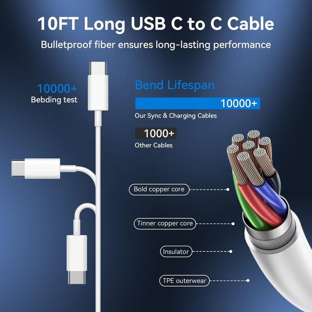 DiHines cargador en uso en sofá con cable largo para comodidad