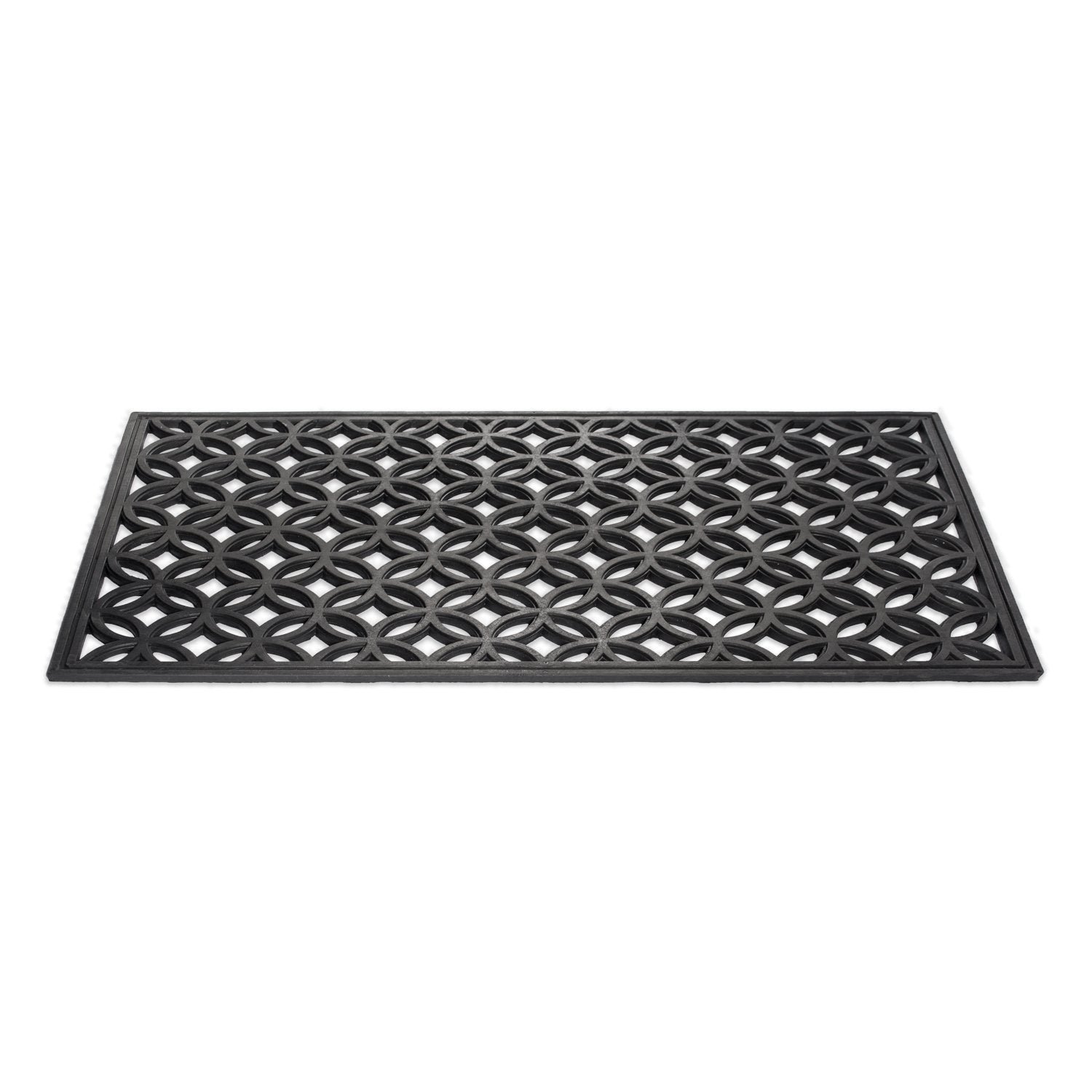 DII doormat on porch in use keeping dirt outside for cleaner floors
