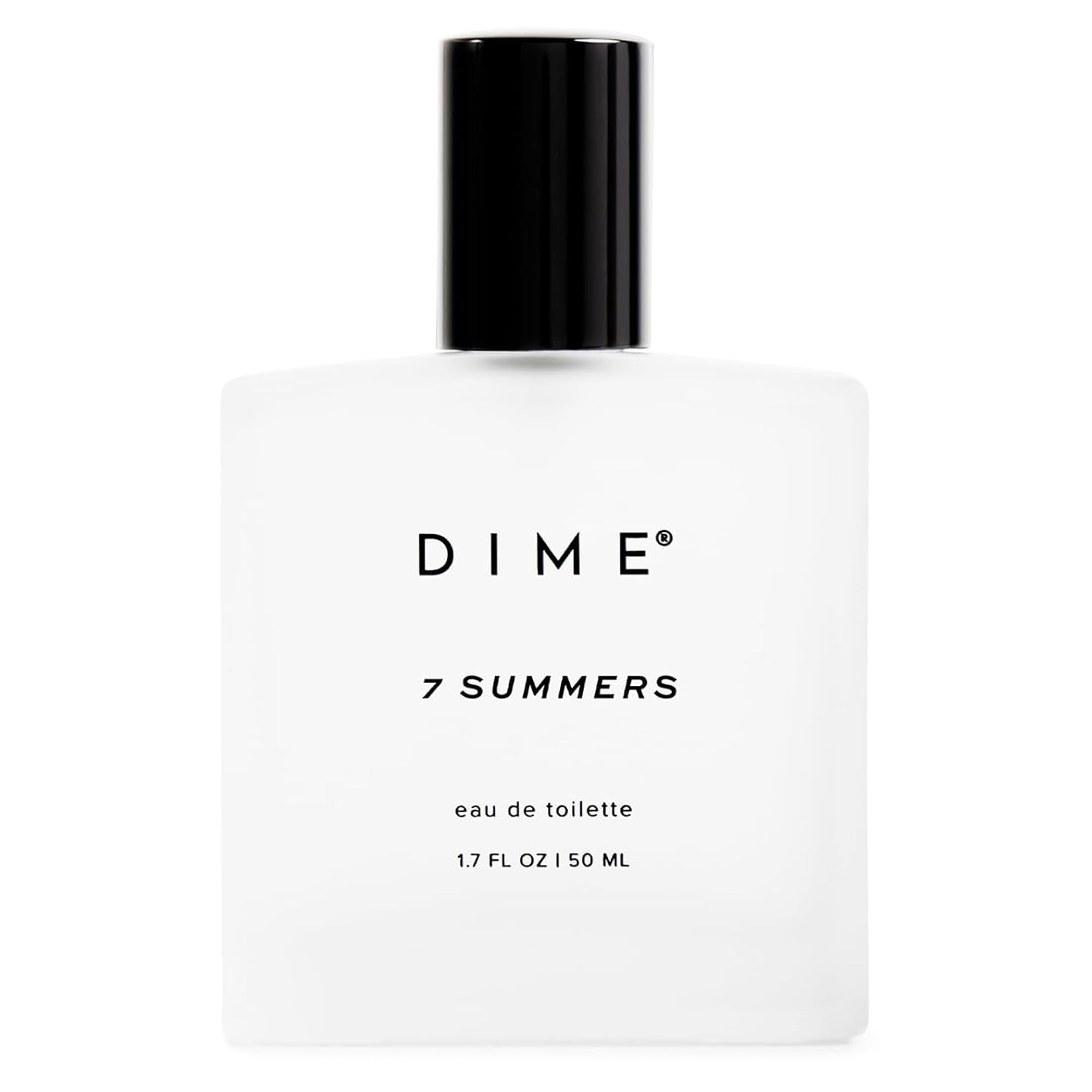 DIME 7 Summers front bottle showing packaging and scent identity