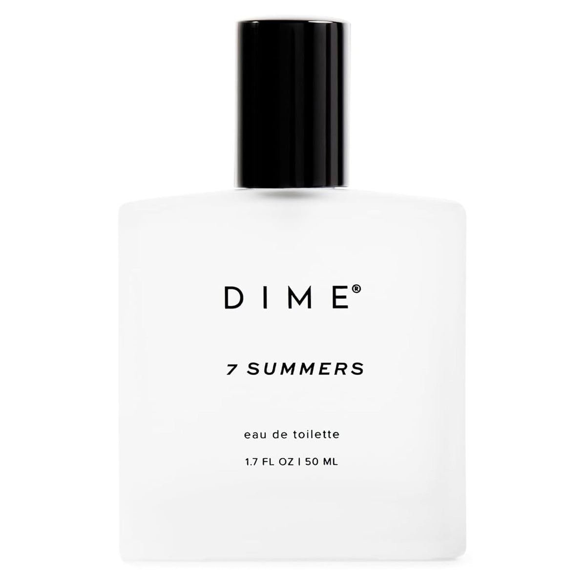 DIME 7 Summers front bottle showing packaging and scent identity
