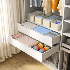 DIMJ cubo pequeño con calcetines y accesorios para organizar de forma visible