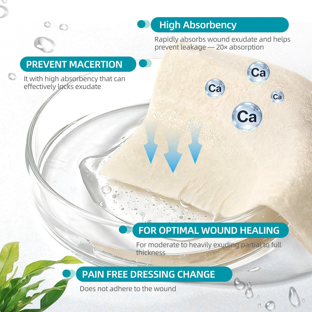 Dimora pad trimmed to fit wound showing customizable fit benefit