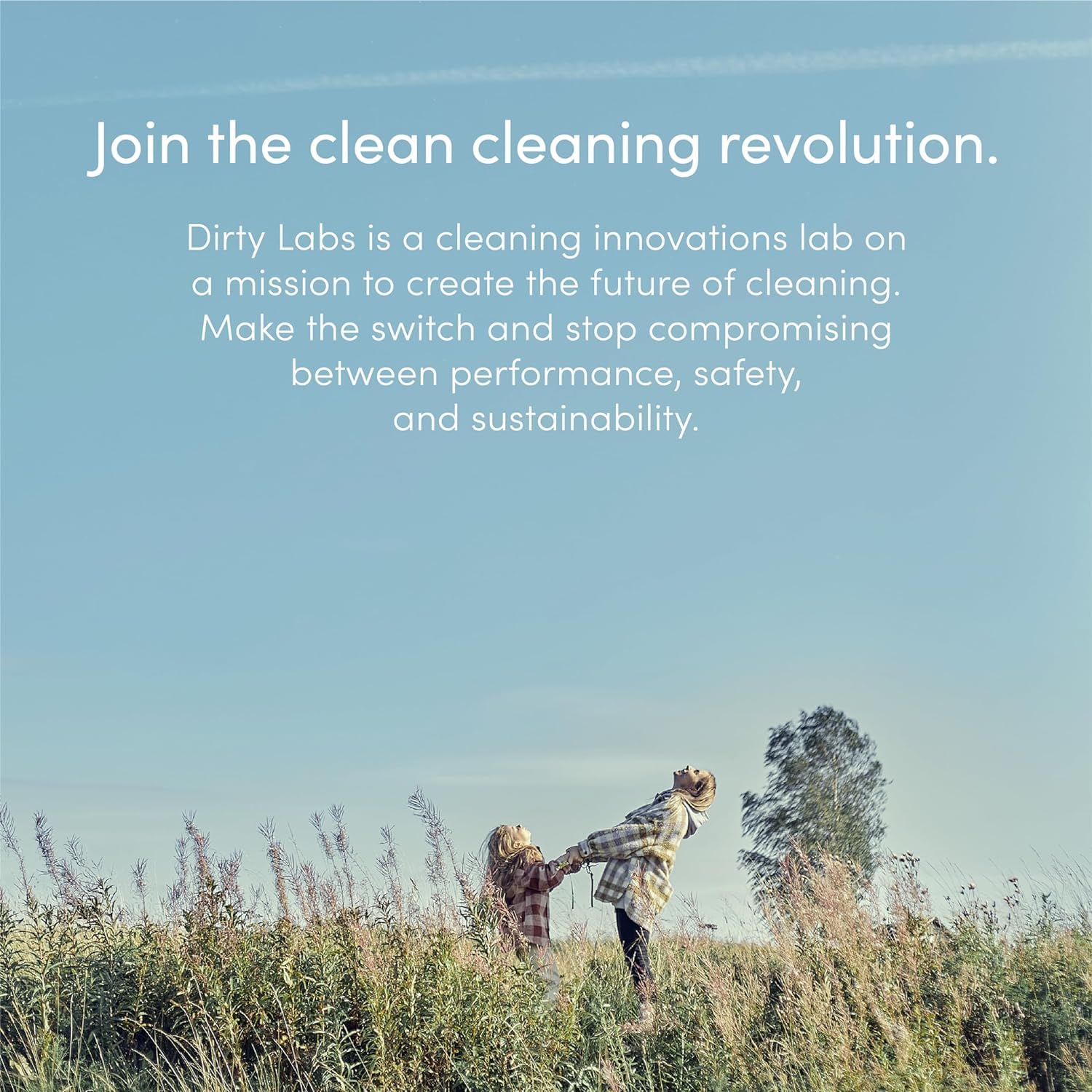 Dirty Labs etiqueta que indica lana 100% Nueva Zelanda y seguridad