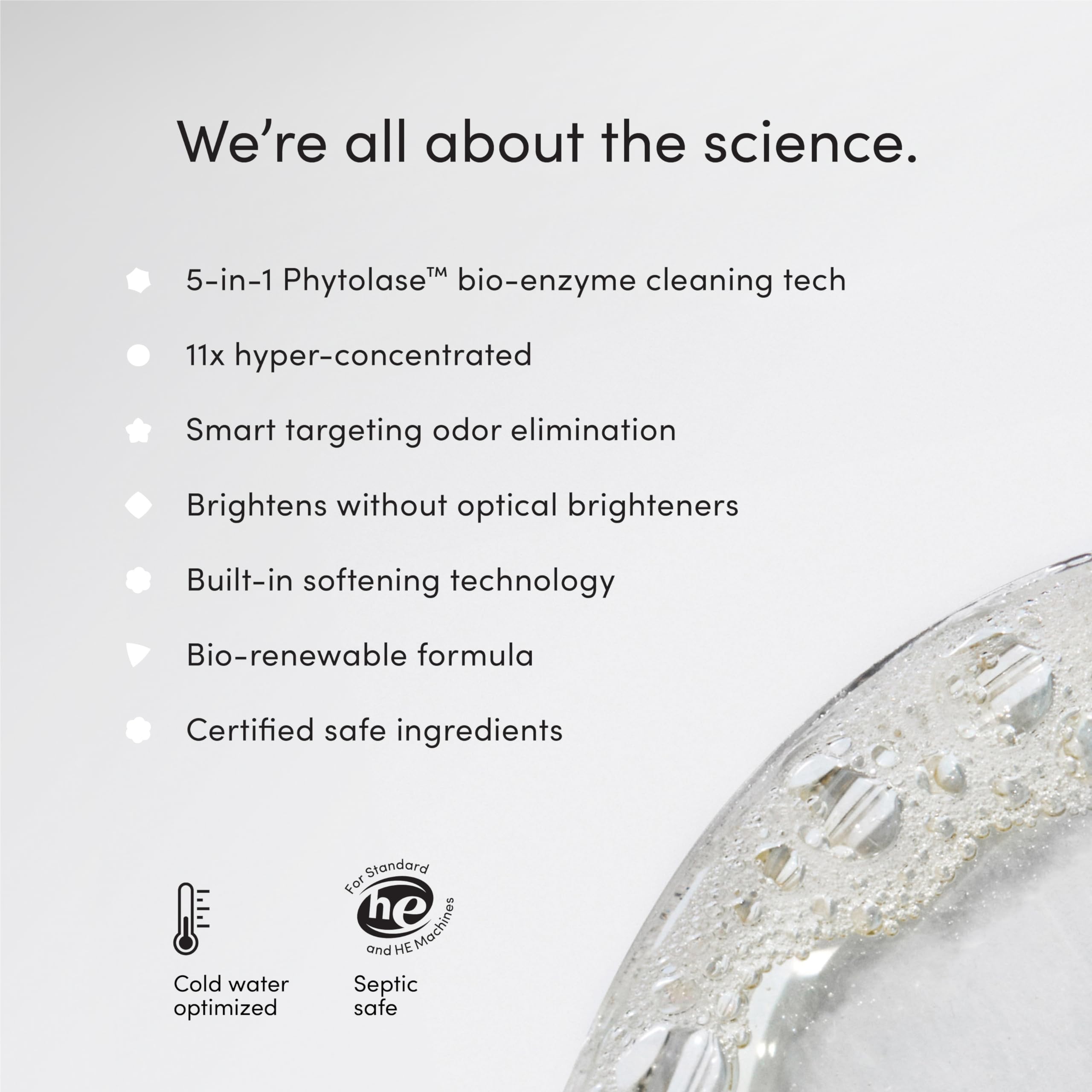 Dirty Labs frasco de aluminio reciclable destacando sostenibilidad