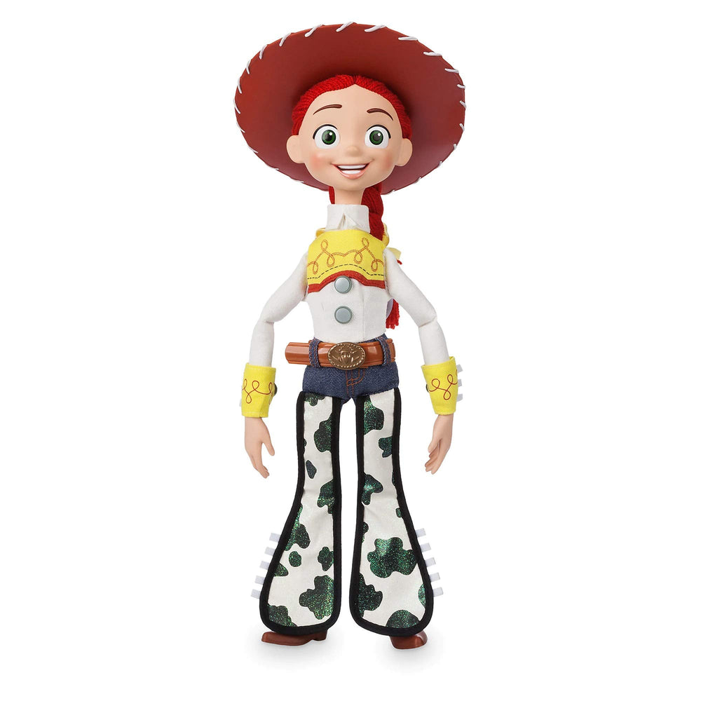 Disney Store Jessie vista frontal con ropa auténtica, aporta juego narrativo