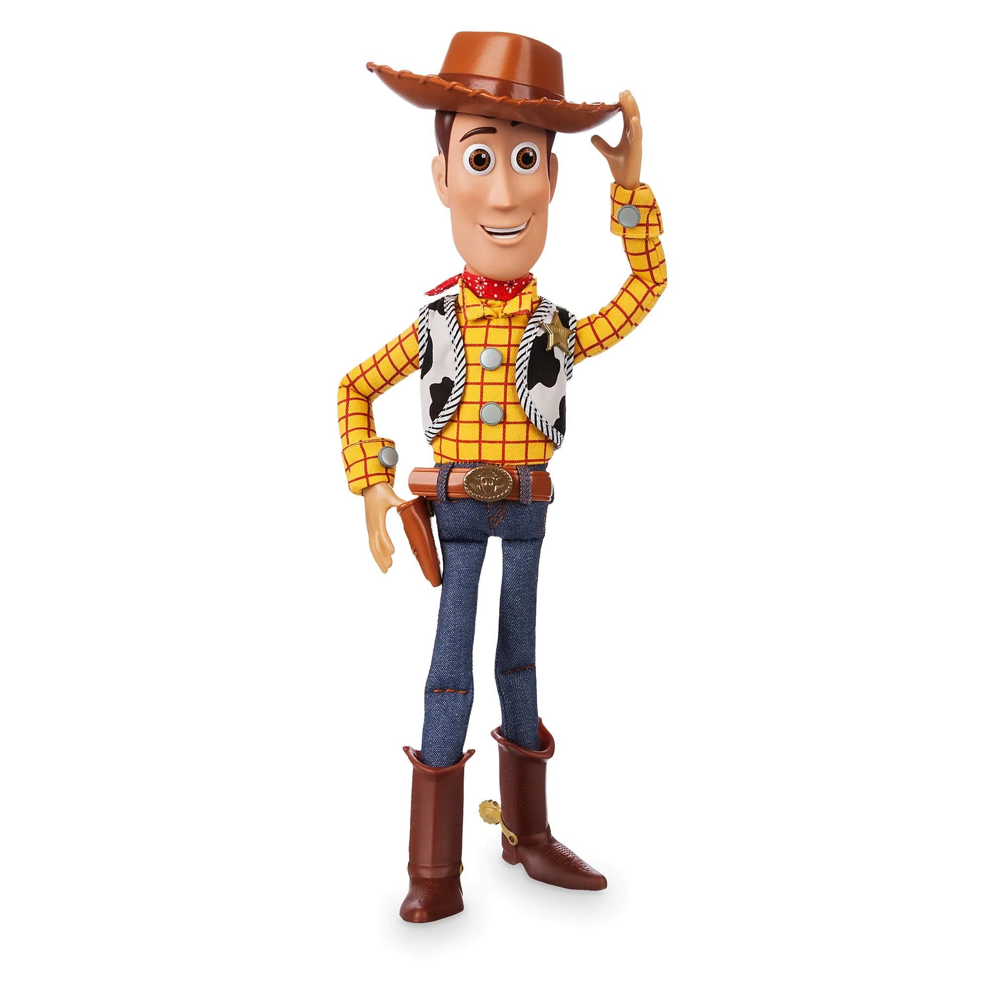 Disney Store Woody sombrero desmontable destacando personalización fácil