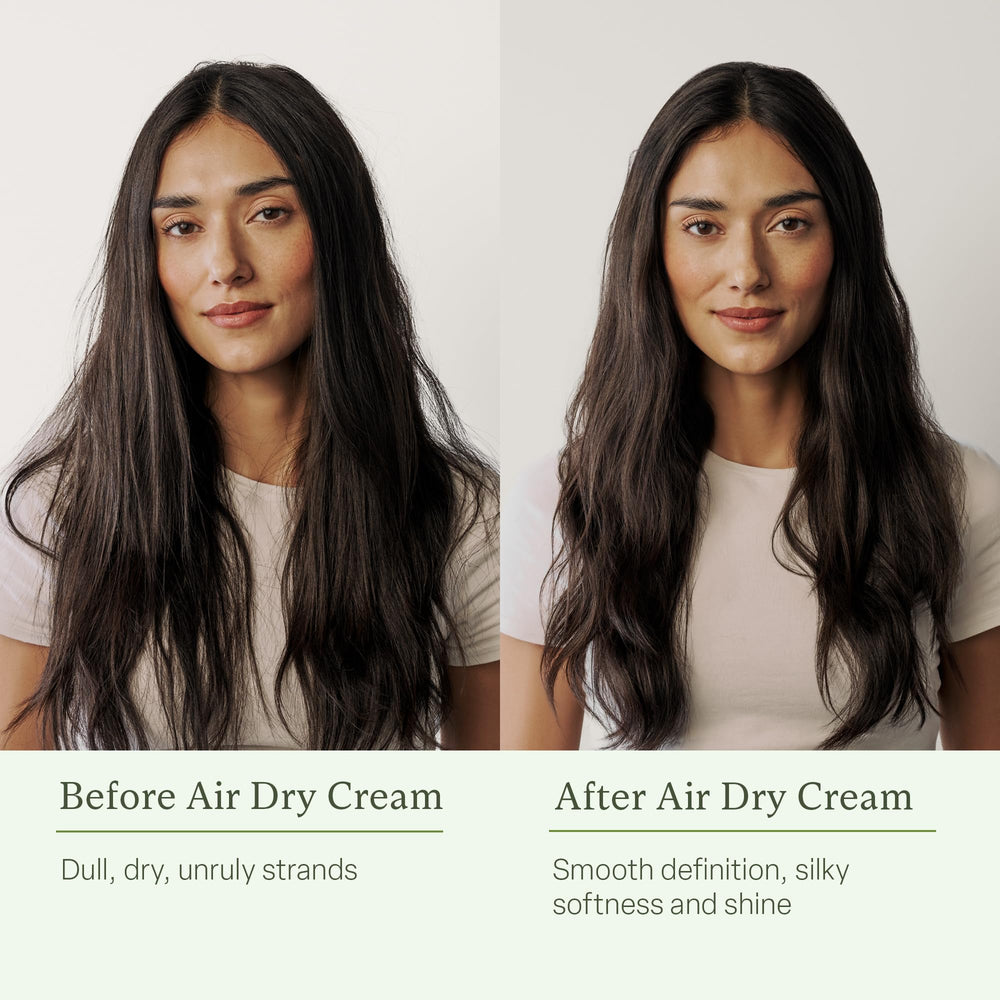 Divi ondas definidas en cabello natural tras uso, mostrando control del frizz