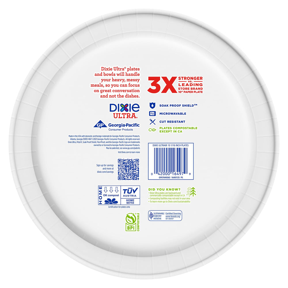 Dixie Ultra product label with kosher mark showing certified quality
