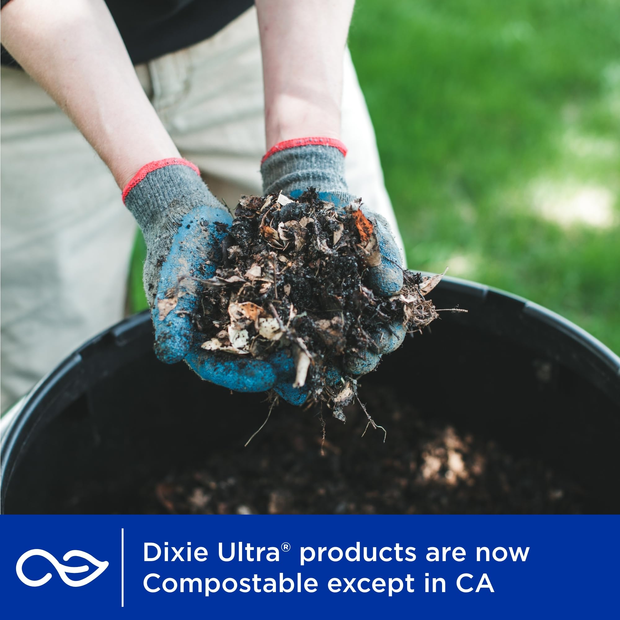 Dixie Ultra cuenco en microondas mostrando conveniencia de recalentado