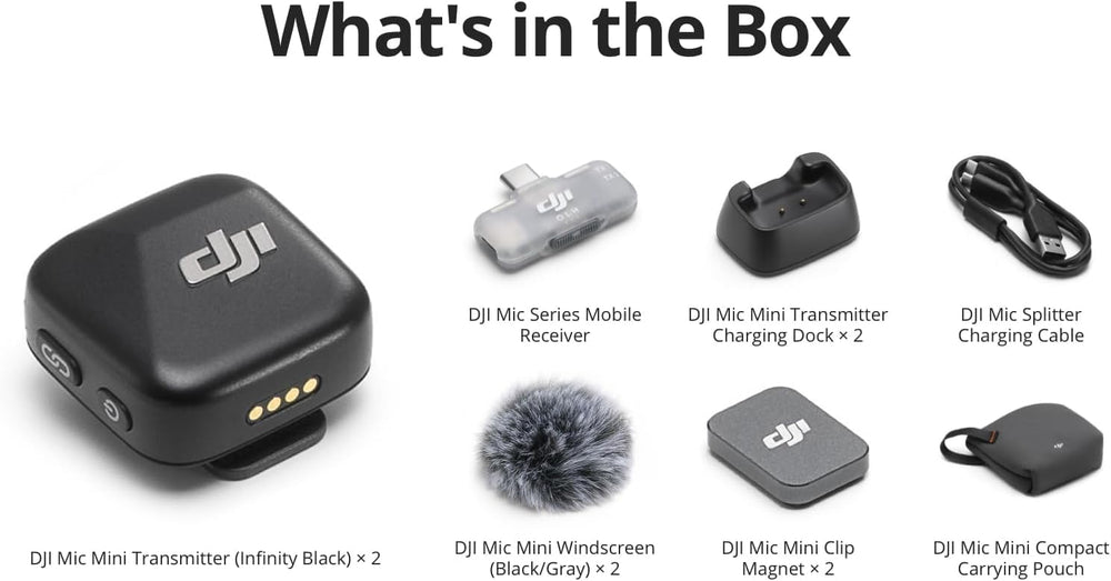 DJI Mic Mini clip magnético en ropa para sujeción segura y discreta