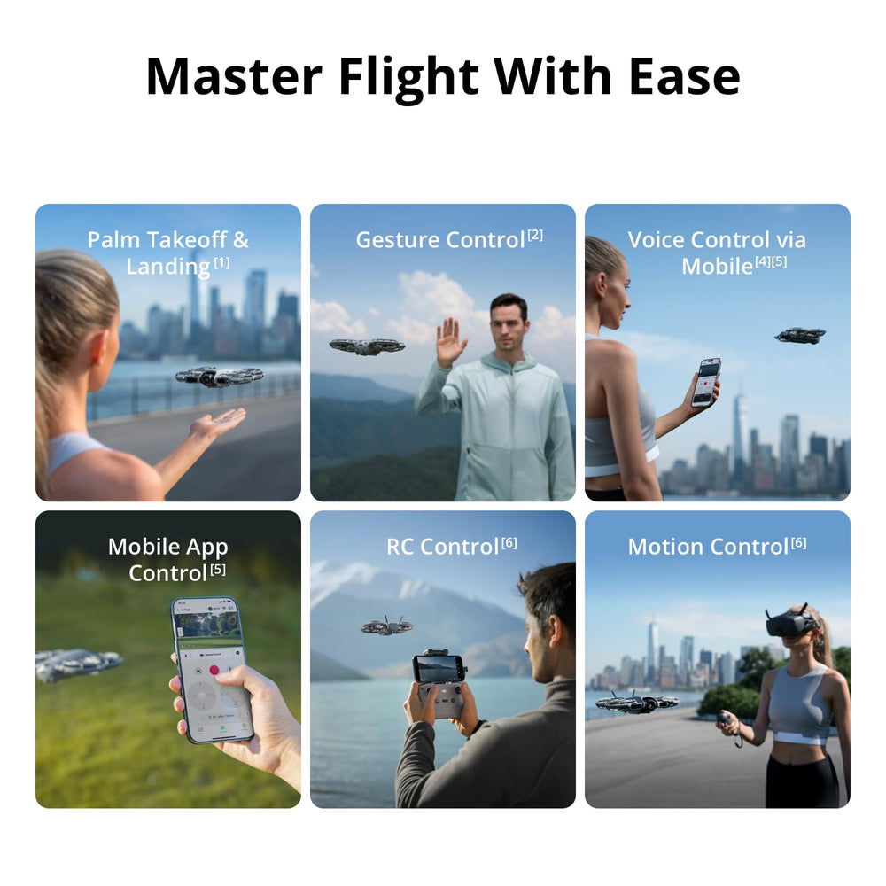 DJI Neo 2 close-up of 4K camera lens for crisp image capture