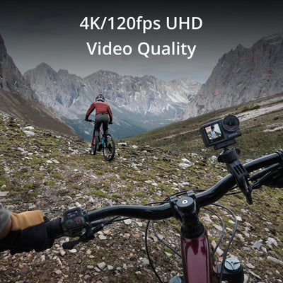 DJI Osmo Action 4 in waterproof case capturing underwater scenes with stability