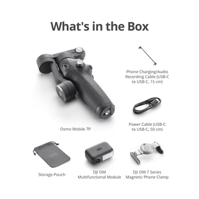 DJI Osmo Mobile 7P low-light demo showing built-in light improving exposure