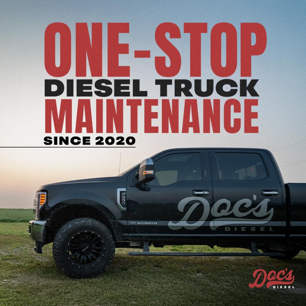 Doc's Diesel corte transversal del filtro que revela capa de separación de agua
