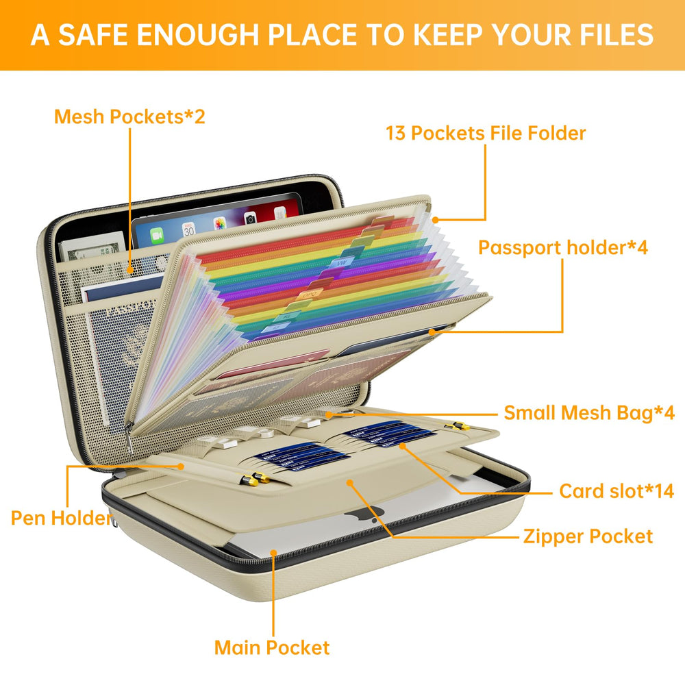 DocSafe held in hand showing portable size for quick grab-and-go use