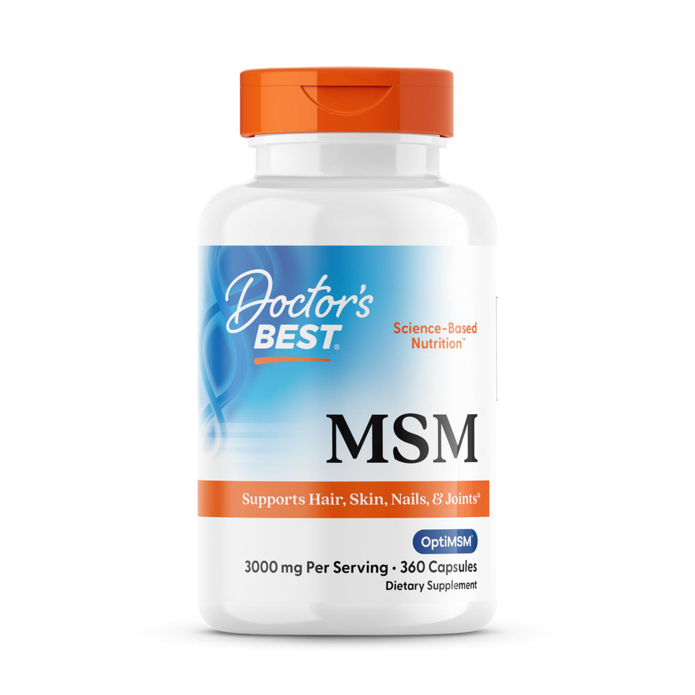 Doctor's BEST envase frontal mostrando etiqueta y dosis clara