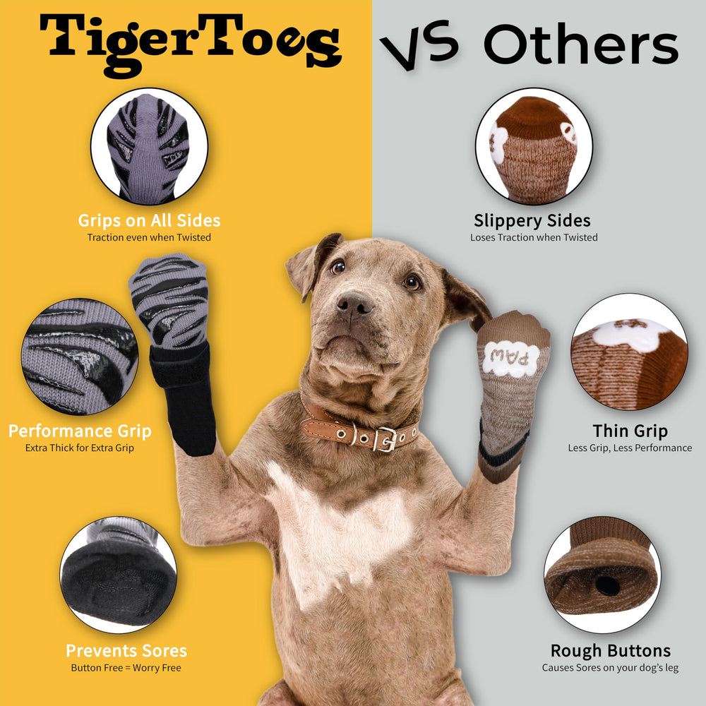 DOK ajuste talla Large en pata de perro para medida correcta
